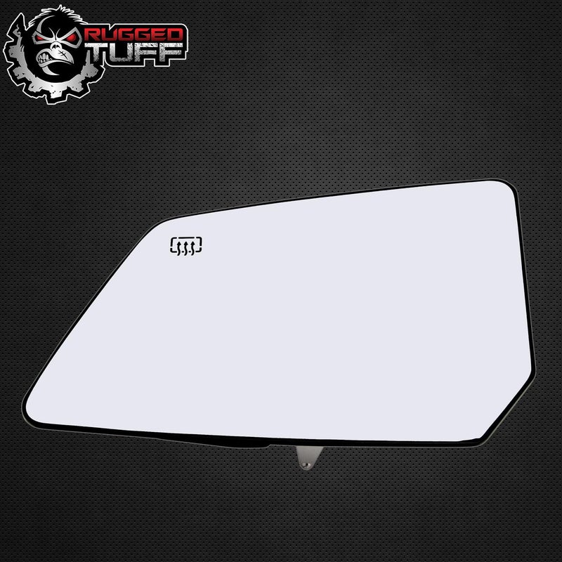 Rugged TUFF Driver Left Side Heated Mirror Glass Replacement For 2009-2016 Chevy Traverse, 2007-2017 GMC Acadia, 2007-2010 Saturn Outlook Mirrors with Backing Plate 15951926 - Image 5